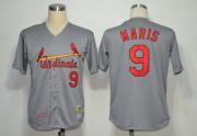 Cheap St. Louis Cardinals 9 Roger Maris M&N 1967 MLB Jerseys For Sale