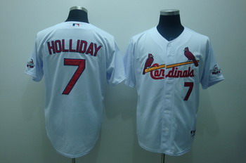 Cheap St. Louis Cardinals 7 Matt holliday white jerseys For Sale