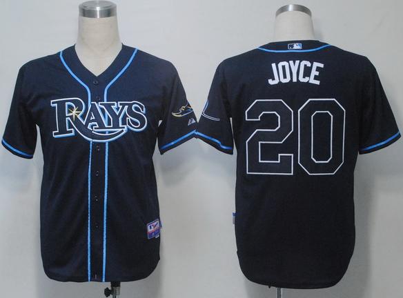 Cheap Tampa Bay Rays 20 Joyce Dark Blue Cool Base MLB Jerseys For Sale