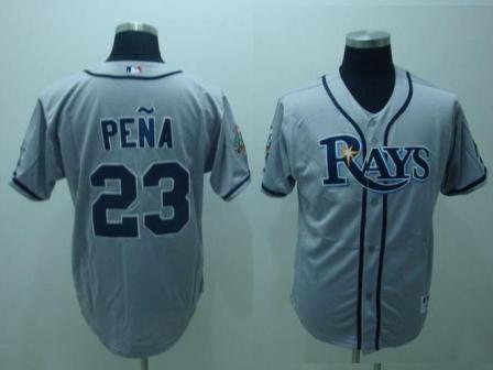 Cheap Tampa Bay Rays #23 PENA Grey Jersey For Sale