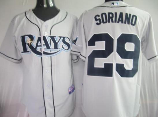 Tampa Bay Rays 29 Sonriano Grey MLB Jersey