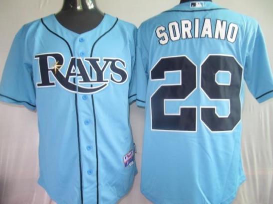 Cheap Tampa Bay Rays 29 Sonriano Light Blue MLB Jersey For Sale