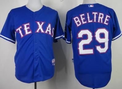 Cheap Texas Rangers 29 Adrian Beltre Blue Cool Base MLB Jersey For Sale