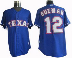 Texas Rangers 12 Cristian Guzman Jersey blue Texas Rangers 12 Cristian Guzman Jersey blue