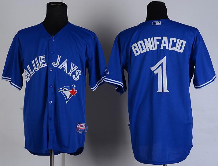 Cheap Toronto Blue Jays 1 Emilio Bonifacio Blue Cool Base MLB Jerseys For Sale