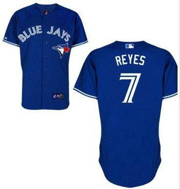 Cheap Toronto Blue Jays #7 Reyes Blue Blue MLB Jerseys. For Sale