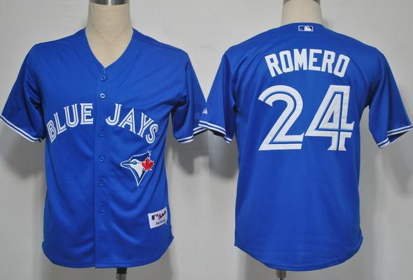 Cheap Toronto Blue Jays 24 Romero Blue 2012 MLB Jerseys For Sale
