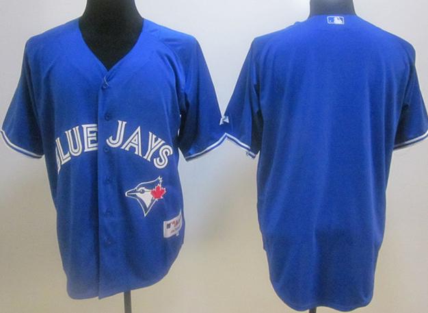 Toronto Blue Jays Blank 2012 Blue MLB Jerseys