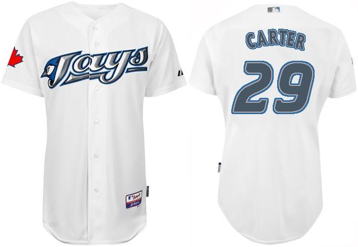 Cheap Toronto Blue Jays 29 Joe Carter White Jersey For Sale