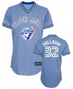 Cheap Toronto Blue Jays 32 Harry Halladay Blue Jersey For Sale