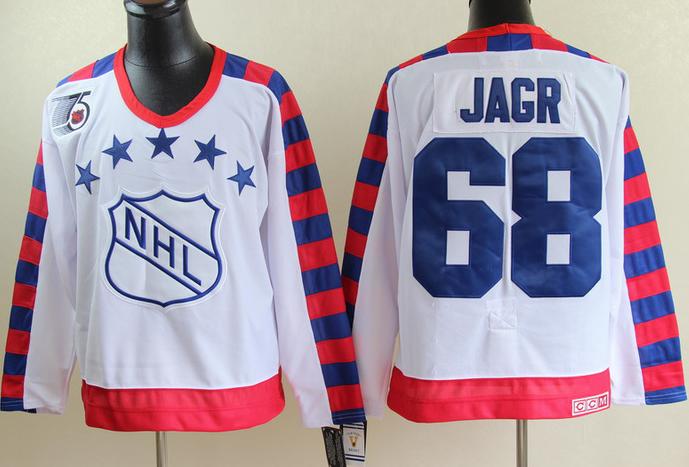 Cheap Philadelphia Flyers #68 Jaromir Jagr White CCM 75Th All Star NHL Jerseys For Sale