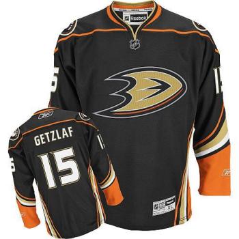 Anaheim Ducks 15 Ryan Getzlaf Black Third Hockey Jersey