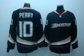 Cheap Anaheim Ducks 10 Corey perry black jerseys For Sale