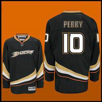 Anaheim Ducks 10 PERRY Home Jersey