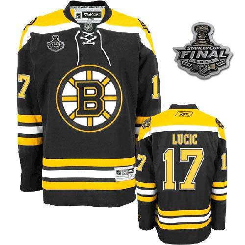 Boston Bruins 17 Milan Lucic 2011 Stanley Cup Black Jersey Boston Bruins 17 Milan Lucic 2011 Stanley Cup Black Jersey