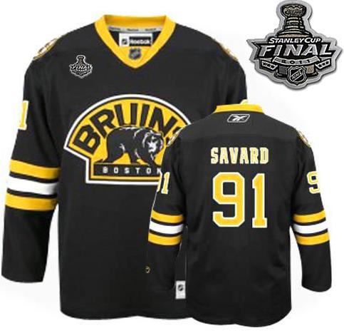 Boston Bruins 91 Savard 2011 Stanley Cup 3rd black Jersey Boston Bruins 91 Savard 2011 Stanley Cup 3rd black Jersey