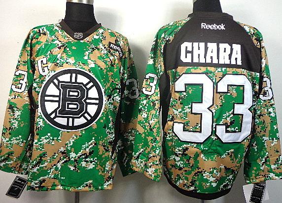 Cheap Boston Bruins 33 Zdeno Chara Camo NHL Hockey Jersey For Sale