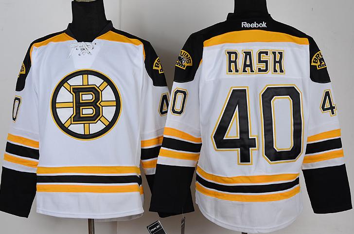 Boston Bruins 40 Rash White NHL Jerseys Boston Bruins 40 Rash White NHL Jerseys
