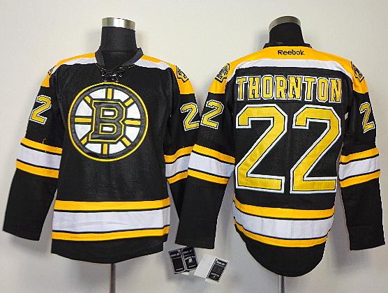 Cheap Boston Bruins 22 Shawn Thornton Black NHL Jersey For Sale