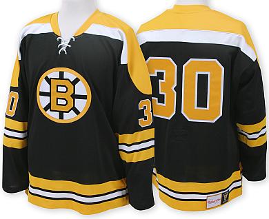 Boston Bruins 1971 Mitchell & Ness Gerry Cheevers Jersey
