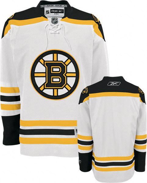 Boston Bruins Blank White Jersey Boston Bruins Blank White Jersey