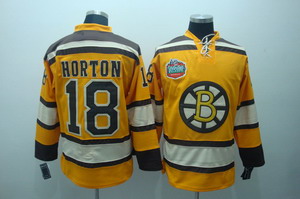 Cheap Boston Bruins 18 Horton 2011 Winter Classic Premier yellow jerseys For Sale