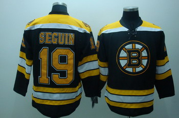 Cheap Boston Bruins 19 Seguin Black Jerseys For Sale