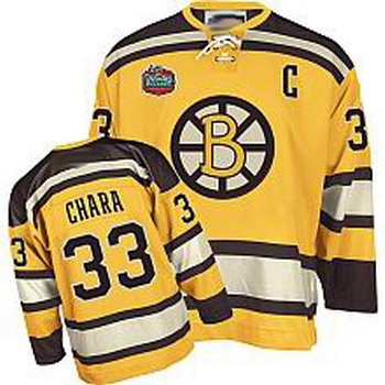 Boston Bruins 33 Zdeno Chara 2010 Winter Classic Premier Jersey