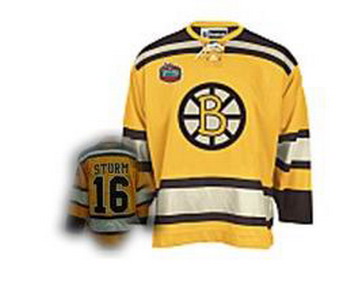Boston Bruins 16 Marco Sturm 2010 Winter Classic Premier Jersey