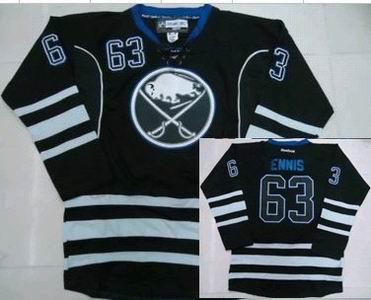Buffalo Sabres 63 Tyler Ennis 2012 Black Ice NHL Jersey