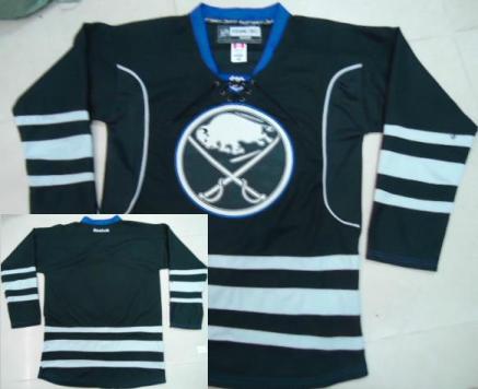 Buffalo Sabres Blank 2012 Black Third Jersey