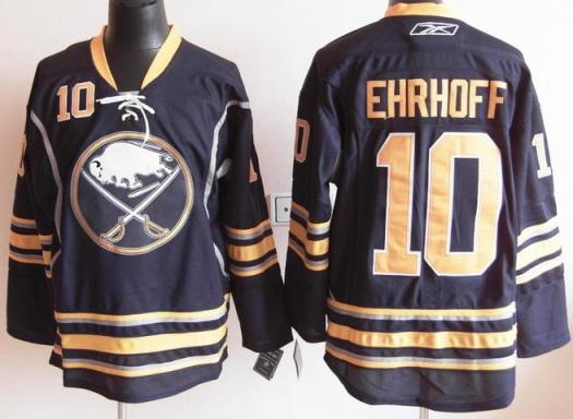 Cheap Buffalo Sabres 10 Christian Ehrhoff Blue NHL Jerseys For Sale