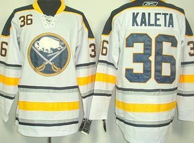 Cheap Buffalo Sabres 36 Patrick Kaleta White Third Jersey For Sale