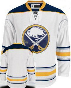 Buffalo Sabres Blank NEW Third Jersey White Buffalo Sabres Blank NEW Third Jersey White
