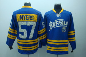 Cheap Buffalo Sabres Jerseys 57 Tyler Myers DK blue Hockey Jersey 2011 new For Sale