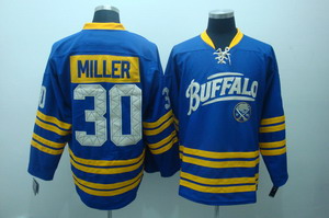 Cheap Buffalo Sabres 30 miller DK blue hockey jerseys 2011 new For Sale
