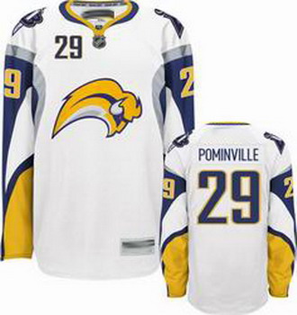 Buffalo Sabres pominville 29 white