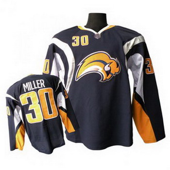 Buffalo Sabres 30 Ryan Miller Black