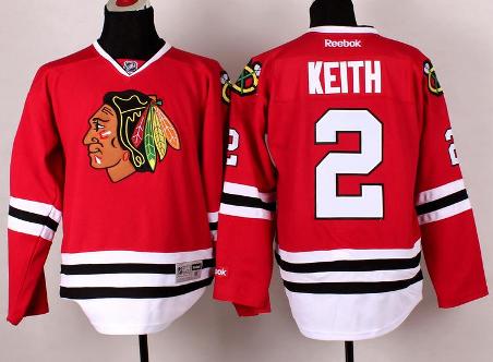 Cheap Chicago Blackhawks 2 Duncan Keith Red Hockey NHL Jerseys For Sale
