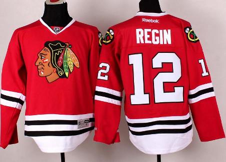 Cheap Chicago Blackhawks 12 Peter Regin Red Hockey NHL Jerseys For Sale