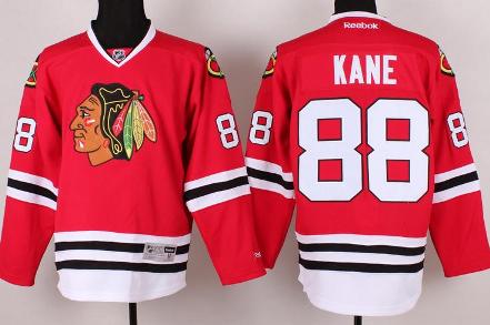 Chicago Blackhawks 88 Patrick Kane Red NHL Jersey