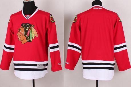 Chicago Blackhawks Blank Red NHL Jersey