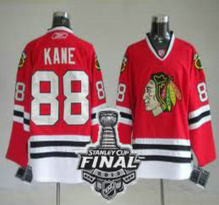Cheap Chicago Blackhawks 88 Patrick Kane Red NHL Jerseys With 2013 Stanley Cup Patch For Sale