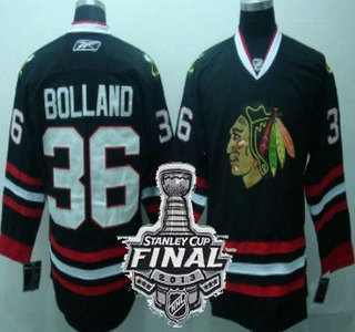 Cheap Chicago Blackhawks 36 Bolland Black NHL Jerseys With 2013 Stanley Cup Patch For Sale