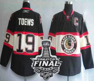 Cheap Chicago Blackhawks 19 Toews New 3RD NHL Jerseys With 2013 Stanley Cup Patch For Sale