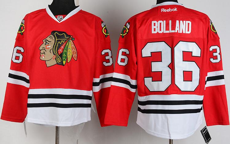 Cheap Chicago Blackhawks 36 Dave Bolland Red NHL Jerseys For Sale