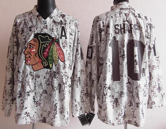 Cheap Chicago Blackhawks 10 Patrick Sharp White Camo NHL Jerseys For Sale