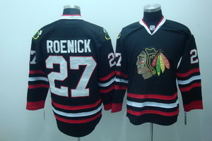Cheap Chicago Blackhawks 27 Jeremy Roenick black jerseys For Sale