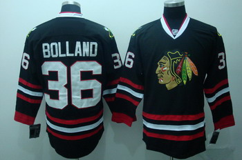 Cheap Chicago Blackhawks 36 Dave Bolland Black Jerseys For Sale