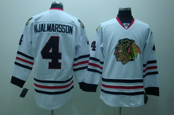 Chicago Blackhawks 4 hjalmarsson white Jerseys Chicago Blackhawks 4 hjalmarsson white Jerseys